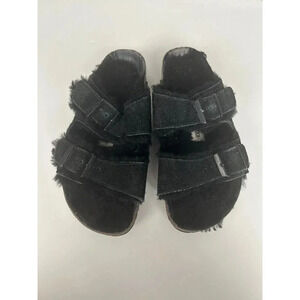 Birkenstock Arizona Shearling Sandals size 36.5